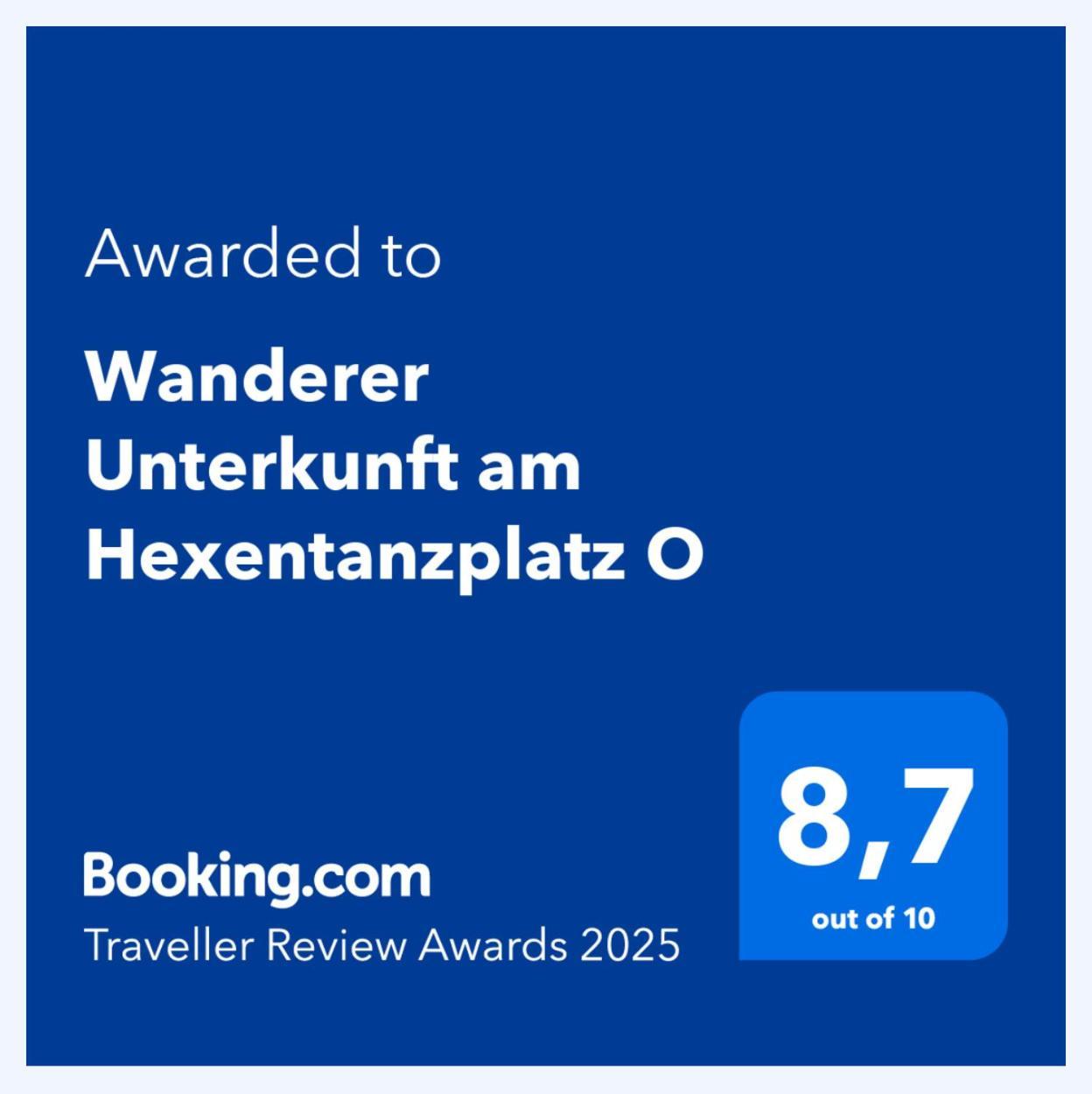Wanderer Unterkunft Am Hexentanzplatz O Thale Εξωτερικό φωτογραφία